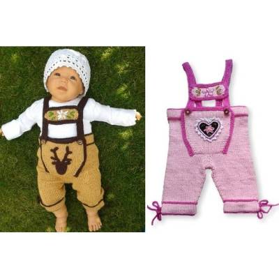 Strickanleitung Lederhose