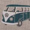 Deko Druck Emilio Leinenoptik VW-Bus Bullis beige Lizenzstoff (1m /13,00€) Bild 2