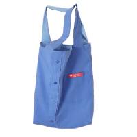 dekorative kleine blaue Handtasche auch zum Einkaufen, Unikat Bild 2