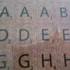 52 Buchstaben  Alphabet ABC   Sticker   Aufkleber    selbstklebend Bild 2