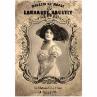 Bastelpapier - Decoupage-Papier - A4 - Softpapier - Vintage - Shabby - Victorian - Woman - Frau - 12778 Bild 1