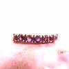 Zierlicher Vintage Ring mit pinkfarbenen Rubinen Bild 4
