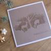 Weihnachtskarte Grußkarte "Winterwald" aus der Manufaktur Karla Bild 3