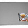 Platzsets Espresso Tischsets ca. 33 x 44 cm bestickt auf grauem Wollfilz / Geschenkidee Weihnachten Geburtstag Bild 2