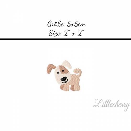 Stickdatei "Huendchen" 5x5