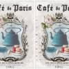 Bastelpapier - Decoupage-Papier - A4 - Softpapier - Vintage - Shabby - Cafe - Paris - 12775 Bild 2