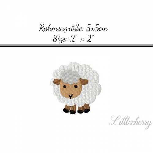 Stickdatei "Schaf no2" 5x5