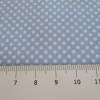 Baumwolle Baumwollstoff Popeline kleine Punkte/Dots hellblau Oeko-Tex Standard 100 (1m/8,-€) Bild 2