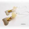 1 Paar Ohrhänger mit Herz und Anker - maritim, verspielt, romantisch - Liebe - Geschenk - silber-, goldfarben Bild 6