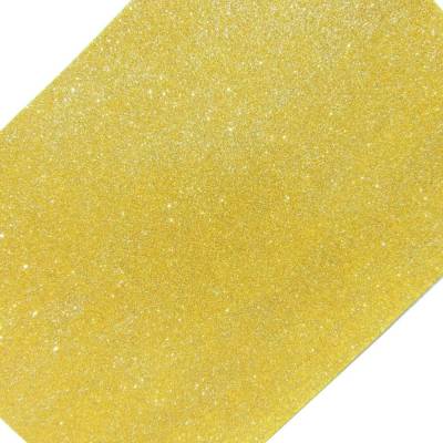 Moosgummi Platte Glitter - Goldfarben 200 x 300 x 2 mm