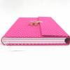 Tagebuch abschließbar, pink weiße Punkte, 150 Blatt, DIN A5, handgefertigt Bild 3