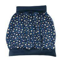 Ballonrock Pumprock "Leoparden Muster" Jeansblau für Babys und Mädchen, Sommerrock Bild 1