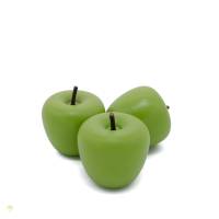 Grüner Apfel aus Holz, 2 Stück, Kaufladenobst Bild 4