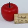 Roter Apfel aus Holz, 2 Stück, Kaufladenobst Bild 2
