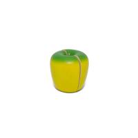 Apfel zum Schneiden in grün-gelb, 2 Stück, Kaufladenzubehör Bild 1