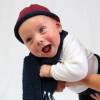 Strickanleitung für den frechen Fransenschal "Moritz" für Babys und Kleinkinder von 0-36 Monate, onesize Bild 3