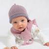 Strickanleitung für den frechen Fransenschal "Moritz" für Babys und Kleinkinder von 0-36 Monate, onesize Bild 4
