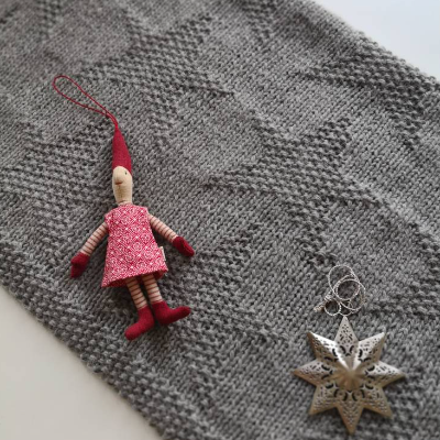 Strickanleitung I Babydecke Großes Sternenmeer