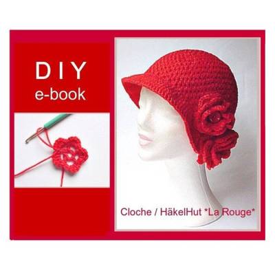 DIY HäkelAnleitung Hut VintageStyle / Schritt_für_Schritt Anleitung/ Schwierigkeitsgrad einfach - mittel
