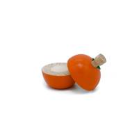 Orange zum Schneiden, 2 Stück, Kaufladenzubehör aus Holz Bild 2