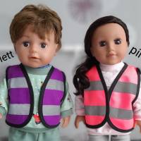 Warnweste für Puppen und Teddys 40-45 cm, Sicherheitsweste für Puppen, Freizeitweste für Puppen Bild 7