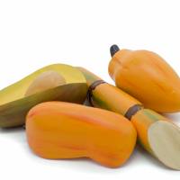 Papaya, Zuckerrohr, Mango, Avocado Kaufladenartikel Set mit 4 Teilen Bild 1