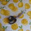 12,10 EUR/m Canvas Dekostoff - Zitrone, Zitronen gelb auf hellgrau Bild 4