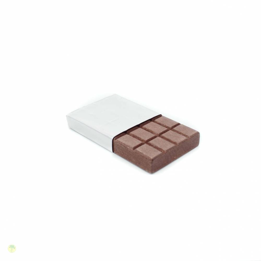Braune Schokolade, 2 Stück, Kaufladenzubehör Bild 1