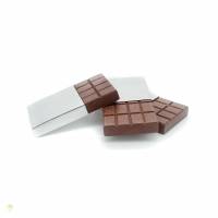 Braune Schokolade, 2 Stück, Kaufladenzubehör Bild 2