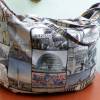 Shopper Bag XL / der ideale Alltagsbegleiter aus festem Canvas - " Städtetrip - Berlin " Bild 2