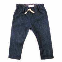 Hose 74 / 80 blau Jeans, Baumwolle, Upcycling, Unikat, Babyhose, Kinderhose, Bild 1