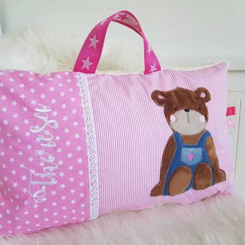 Namenskissen to go mit Wunschnamen