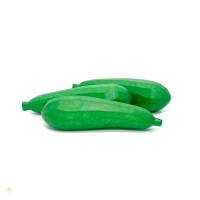 Zucchini aus Holz, 2 Stück, handgeschnitzes Kaufladengemüse Bild 2