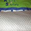 Meterware Minky traumhaft weicher Plüschstoff Fleece hochwertiger Microfaser-Plüsch Shannon Fabrics Cuddle Dimple Silbergrau Bild 2