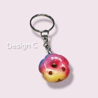 Fimo Donut, Schlüsselanhänger, verschiedene Designs Bild 5
