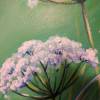 GLITZERNDE WIESENBLUMEN -  wunderschönes Blumenbild mit irisierendem Glitter 50cmx60cm Bild 6