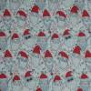 11,90 EUR/m Stoff Baumwolle Santa Claus Weihnachten auf weiß Bild 1