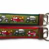 Schlüsselanhänger Schlüsselband Anhänger "Baustellen-Fahrzeuge" in grün rot Geschenk zum Schulanfang Bild 5