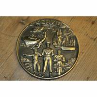 Police Bronze Medaille 1944 Compagnies Republicaines de Securite National Bild 1