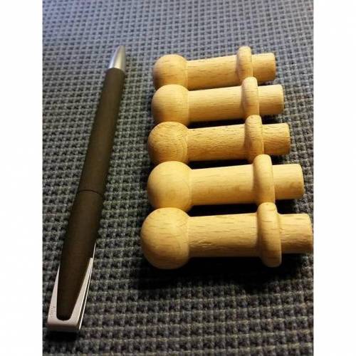 5 Mantelstecker, Kleiderhaken, Garderobenhaken