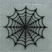 Bügelbild - Spinnennetz / Netz (Halloween) - viele mögliche Farben Bild 1