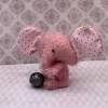Bärino Elefant Pink 11 cm Bild 2