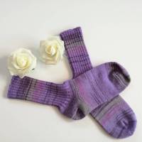 Tolle Socken mit Baumwolle, Stricksocken, warme Socken, Gr. 36/37 Bild 1