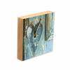 Herz, Türklinke, Niederlande, Foto auf Holz, im Quadrat, 10 x 10 cm, Lost Place, marode Bild 2