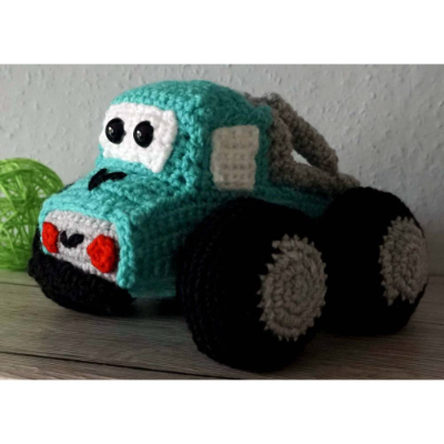 Häkelanleitung: Monstertruck Bigfoot