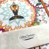 Notizbuch "Inner Balance" Blanko Hardcover stoffbezogen ähnlich A5 17,5x23cm Yoga Yogafan Geschenk Geschenkidee Geschenkartikel Bild 8