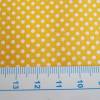 Baumwolle Baumwollstoff Popeline kleine Punkte/Dots gelb Oeko-Tex Standard 100 (1m/8,-€) Bild 2