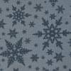 dunkelblauer und dunkelgrüner Jersey mit Sternen Schneesternen Schneeflocken Kristallen 50 cm x 160 cm Bild 4