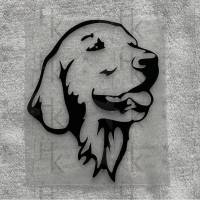 Bügelbild - Labrador / Golden Retriever (Hund) - viele mögliche Farben Bild 1