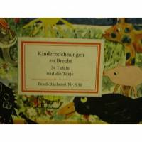 Insel-Bücherei Nr. 930 Kinderzeichnungen zu Brecht, 34 Tafeln und die Texte Bild 1